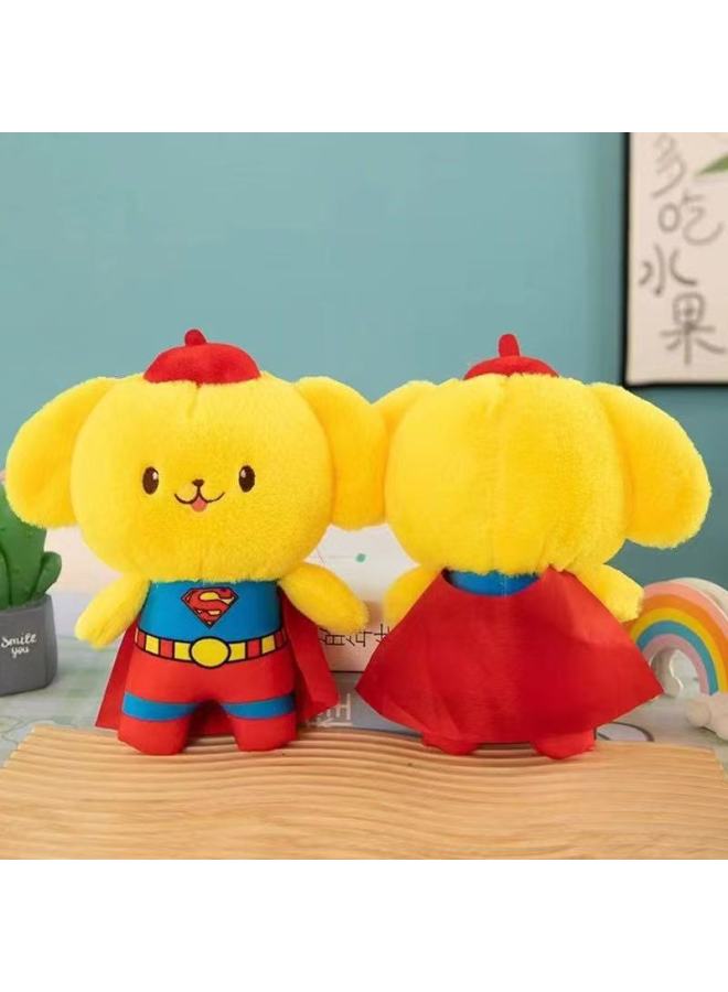 Plush Toys Cute Eight-inch Doll Machine Doll Flow Wedding Throw Small Dolls Wholesale-Color:Cloak Pudding Dog-Height:25cm - Image 1