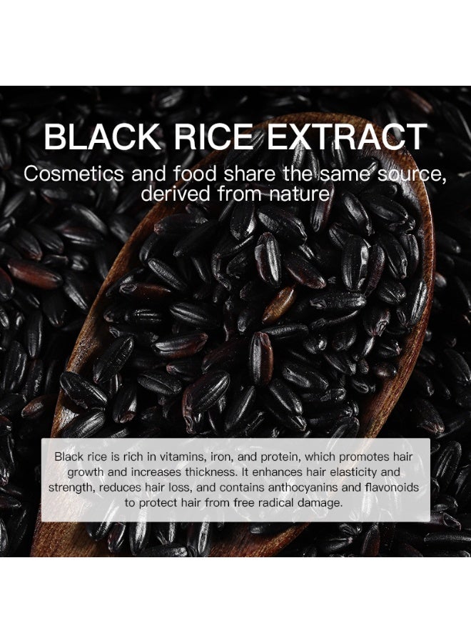 Kormesic بلسم كورميسيك لتنعيم الشعر بخلاصة الأرز الأسود 300 مل | تغذية عميقة، تقوية، إصلاح، وتنعيم الشعر المجعد - Image 2