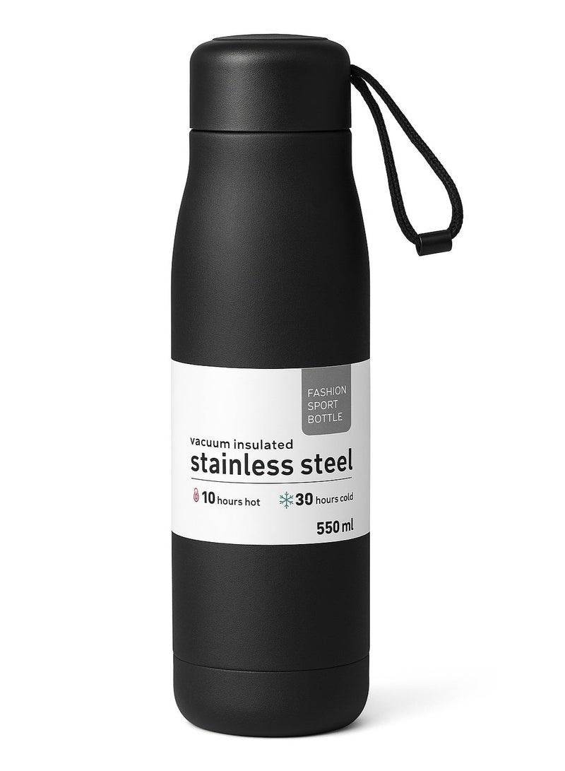 Stainless Steel Vacuum Insulated Water Bottle – 550 ml - Image 1