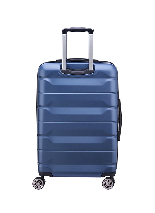 DELSEY Air Armour Medium Expandable Hard Trolley Case 26.7 Inch Blue  - Image 3