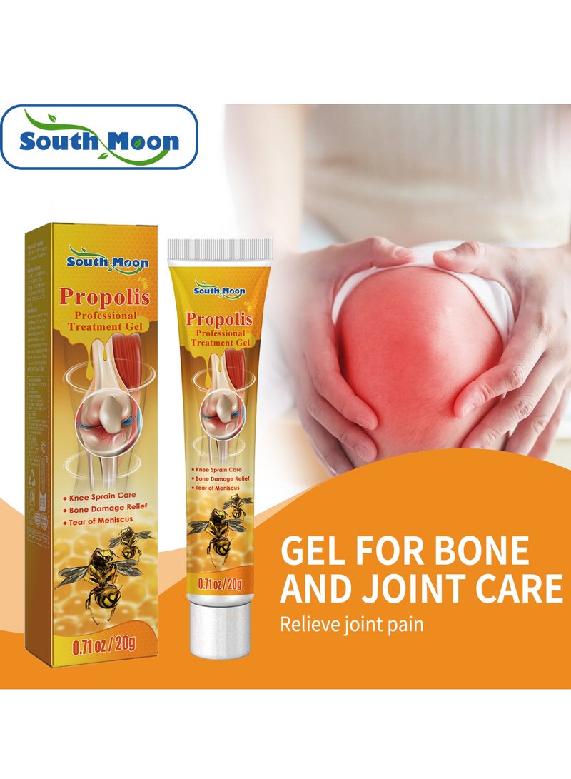 SOUTH MOON Bee Venom Pain Relief Cream Soothing gel, Joint Treatment Cream, Propolis Treatment Gel Soothing Cream, Meniscus Pain Relief Ointment, Relieving Tension and Pain, Joint and Muscle Pain Relief Cream 20g - Image 1
