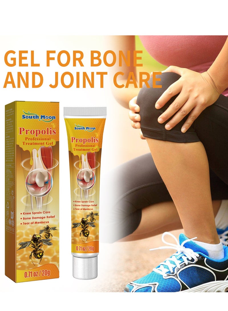 SOUTH MOON Bee Venom Pain Relief Cream Soothing gel, Joint Treatment Cream, Propolis Treatment Gel Soothing Cream, Meniscus Pain Relief Ointment, Relieving Tension and Pain, Joint and Muscle Pain Relief Cream 20g - Image 5