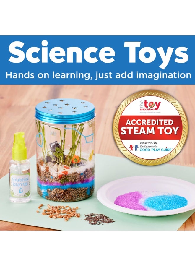 Bukela Creativity for Kids Grow 'N Glow Terrarium Kit - Educational Science Kits, Kids Gifts for Boys and Girls, Craft and STEM Projects (Ages 6+) - Image 5