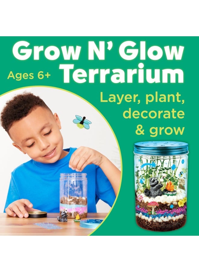 Bukela Creativity for Kids Grow 'N Glow Terrarium Kit - Educational Science Kits, Kids Gifts for Boys and Girls, Craft and STEM Projects (Ages 6+) - Image 2