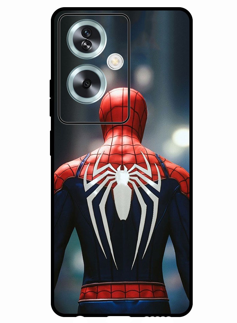 Protective Case Anti Scratch Shock Proof Bumper Cover For Oppo A79 5G Spider Man Back