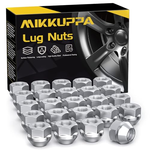 MIKKUPPA M14x1.5 Open End Lug Nuts - Replacement for Chevy GMC Silverado Sierra 1500 Colorado Suburban Tahoe F-150 Wheel Lug Nut Set (Pack of 24) - Image 1