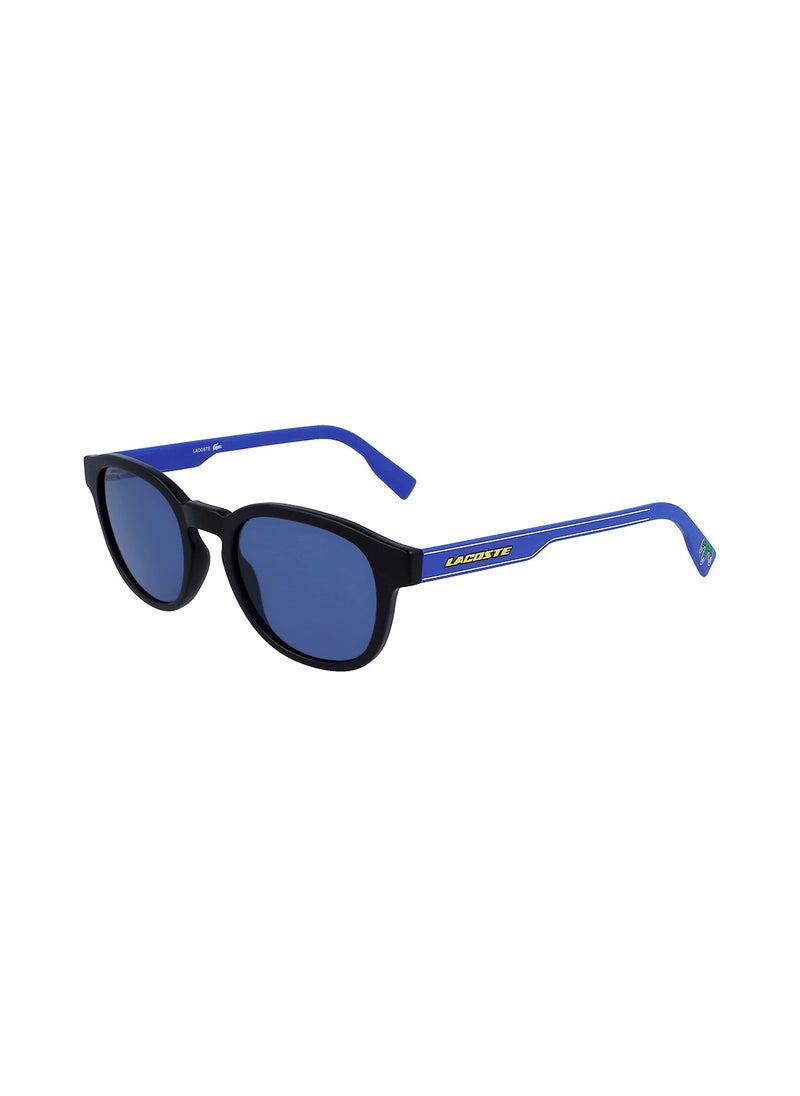 LACOSTE نظارة شمسية بيضاوية محقونة بإطار كامل L968Sx 5121 (002)  - Image 1