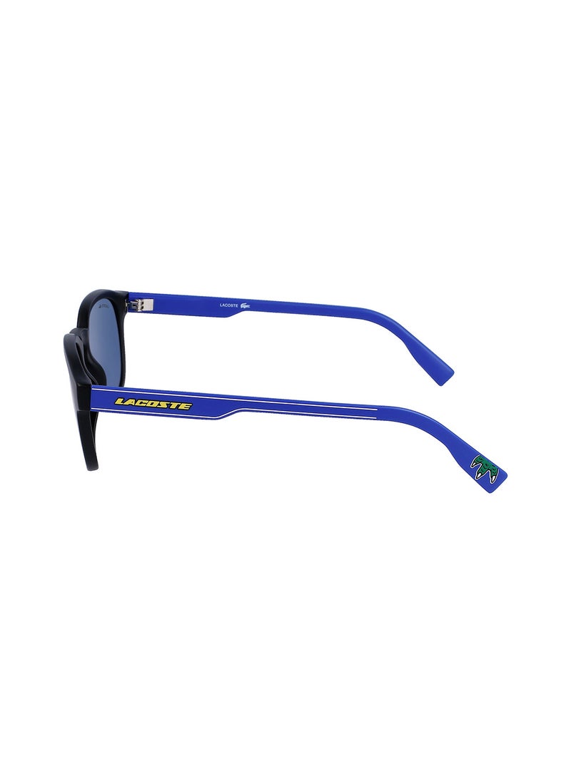 LACOSTE نظارة شمسية بيضاوية محقونة بإطار كامل L968Sx 5121 (002)  - Image 4