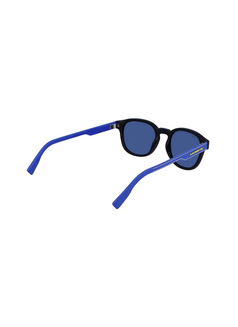 LACOSTE - Full Rim Injected Oval Sunglasses L968Sx 5121 (002) - Image 1