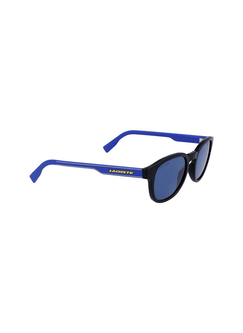 LACOSTE نظارة شمسية بيضاوية محقونة بإطار كامل L968Sx 5121 (002)  - Image 3