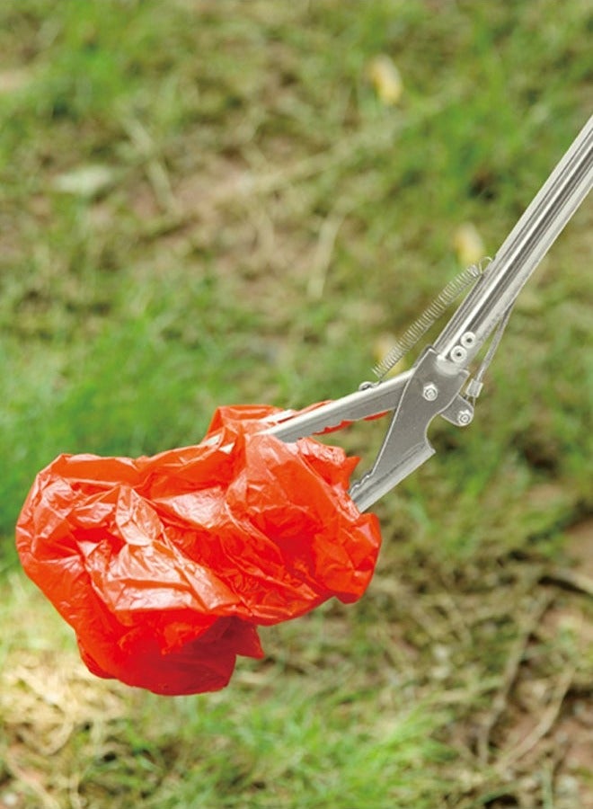 STL Pliers Shaped Tool for Snakes and Waste Reptile Clamp Silver Size 75 Cm - Image 3