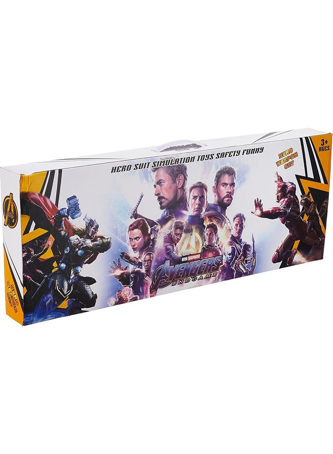 مجموعة أفنجرز هالك هيرو مع قناع ودرع-مي إكس 089 دي - Image 2