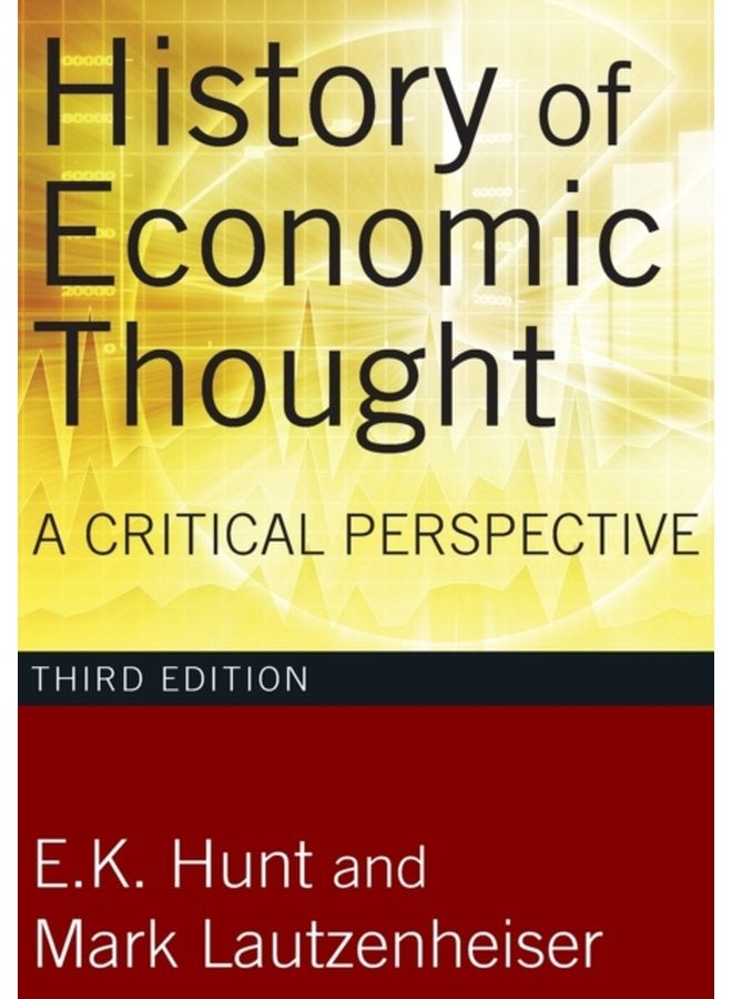History of Economic Thought A Critical Perspective - Paperback
