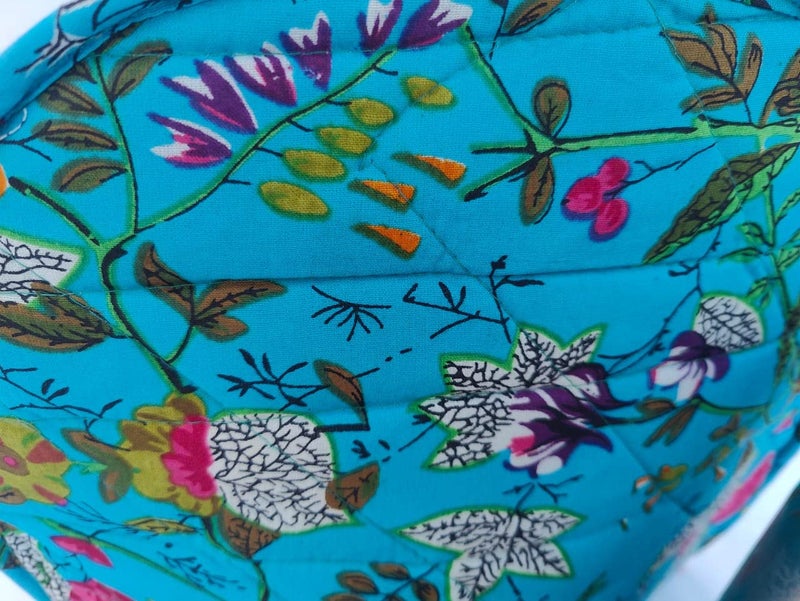 Malan Bai Mandala Tea Cozy Cover Hand Block Winter Tea Cozy Cotton Tea Kettle Warmer Pot Cover Hot Coffee Cover Handamde Kitchen Décor Brand: Malan Bai - Image 2