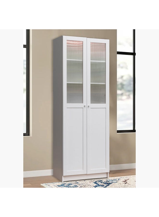 Home Box - وحدة تخزين متعددة الأغراض 6 طبقات من فرانكفورت مع ألواح وأبواب أكريليك 80 × 202 × 29.5 سم - Image 1