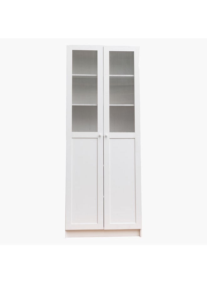 Home Box - وحدة تخزين متعددة الأغراض 6 طبقات من فرانكفورت مع ألواح وأبواب أكريليك 80 × 202 × 29.5 سم - Image 1
