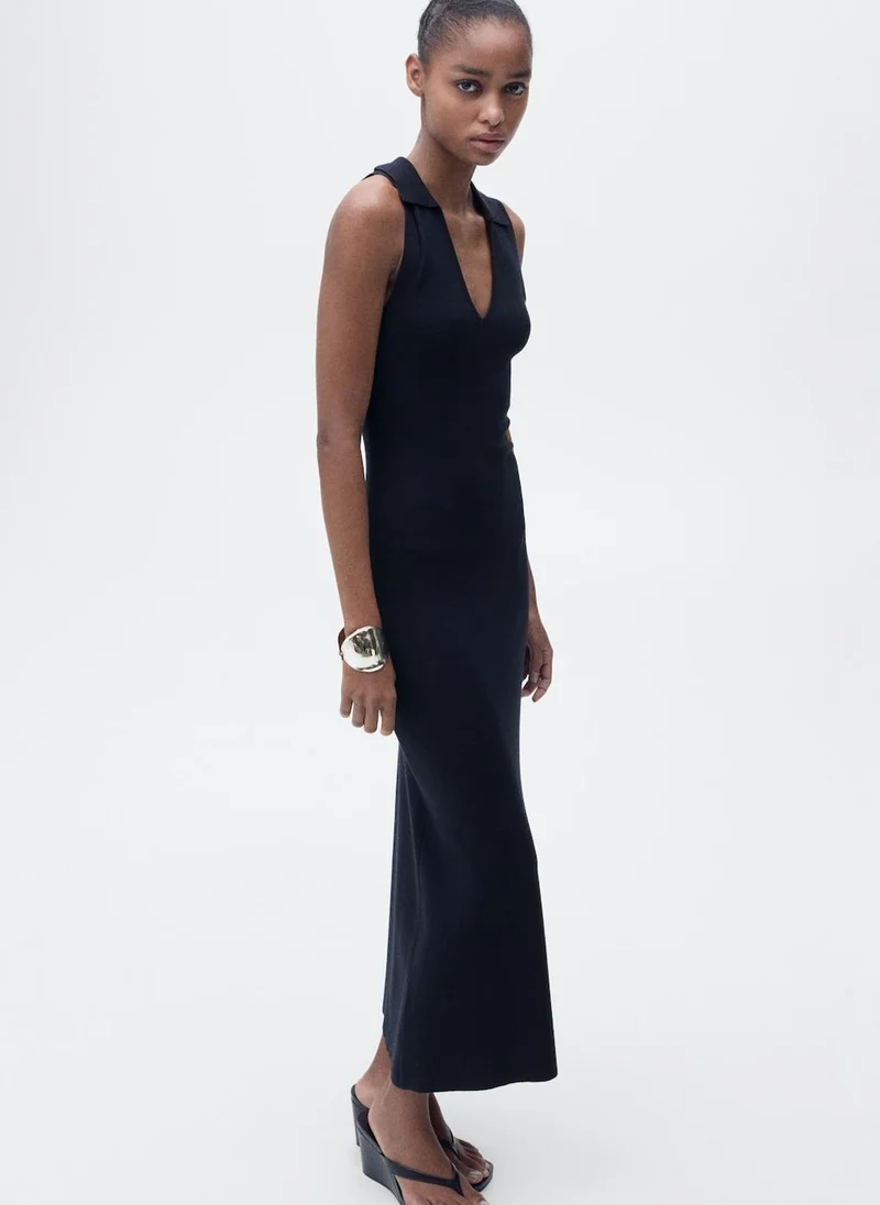 MANGO Sleeveless Knit Dress