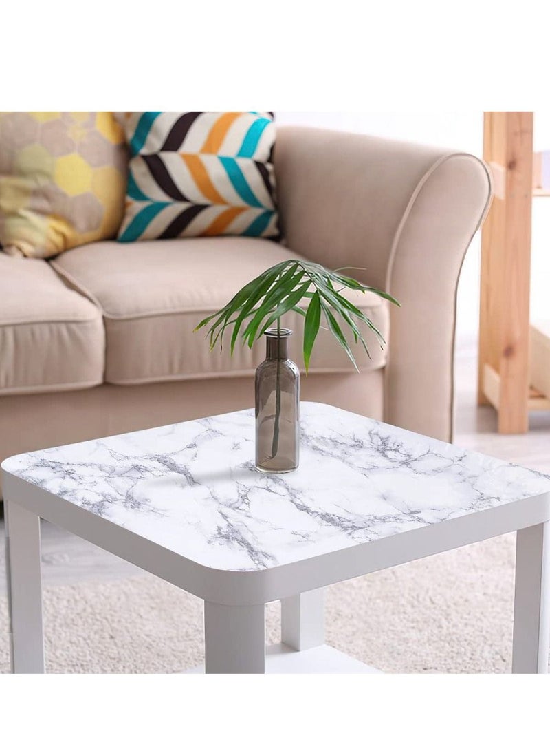 Marble Contact Paper Self Adhesive Wallpaper Waterproof Gloss PVC Vinyl Oil Proof Marble Vinyl Paper for Furniture Cover Surface Countertop Kitchen Shelf Liner (61x300cm) - Image 4