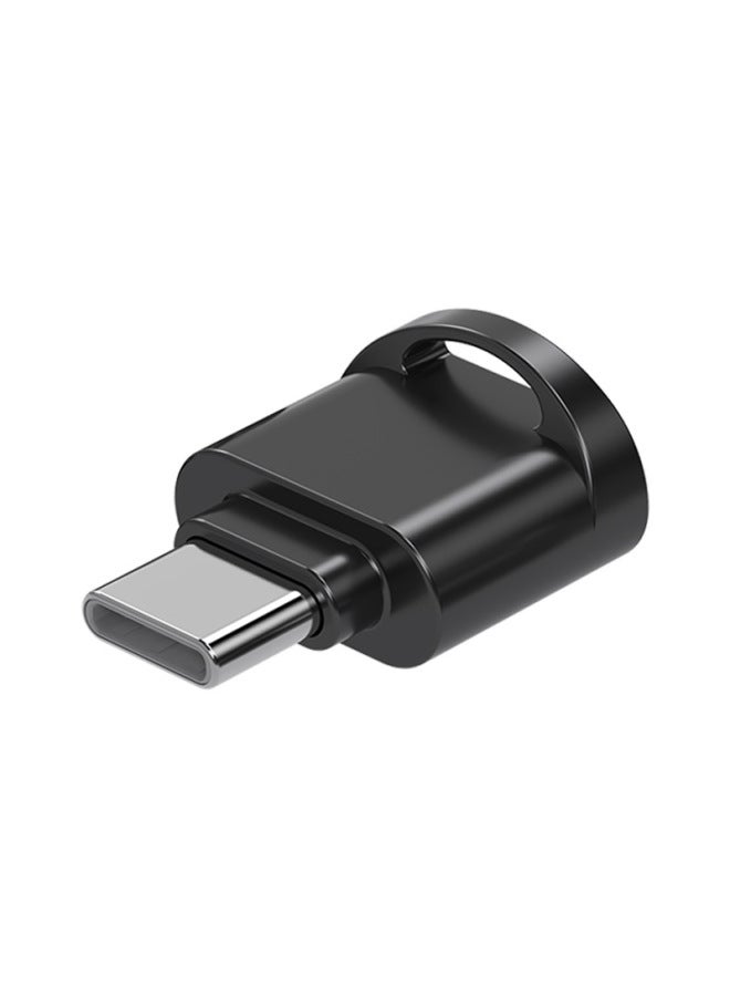 أكينو قارئ بطاقة Mini Tf للهاتف المحمول - قارئ بطاقات OTG 3.0 من نوع Type-C لأجهزة هواتف Huawei وأندرويد - Image 1