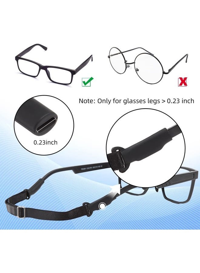 Enenfly Adjustable Glasses Straps - 3 Pcs No Tail Adjustable Eyewear Retainer Glasse Strap, Eyeglasses Straps, Sunglasses Straps - Image 5