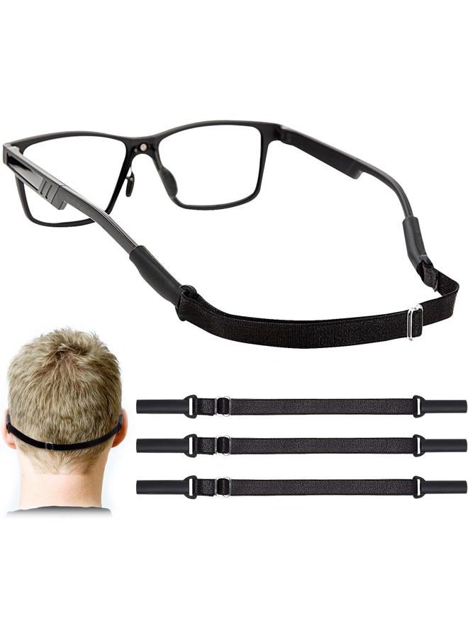 Enenfly Adjustable Glasses Straps - 3 Pcs No Tail Adjustable Eyewear Retainer Glasse Strap, Eyeglasses Straps, Sunglasses Straps - Image 1