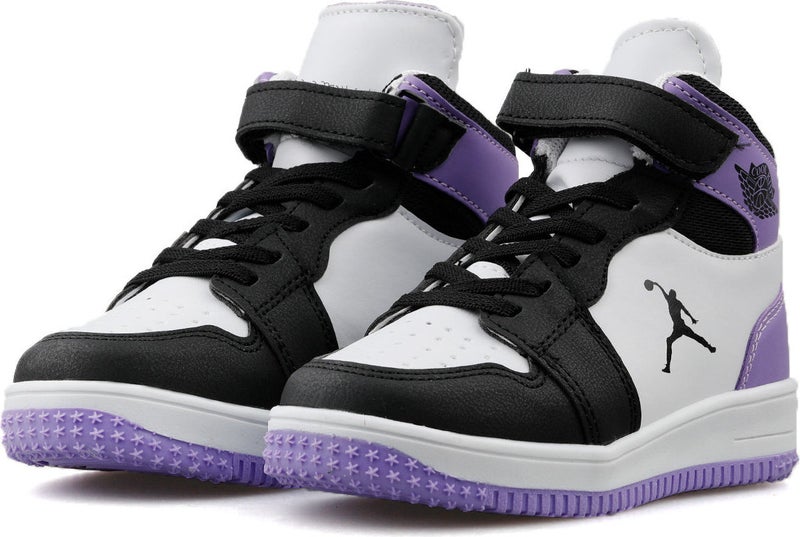 Cool Haykat Black-Purple Girls Casual Sneaker Sports Shoes  - Image 2