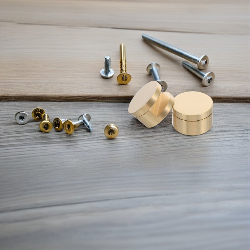 4PCS Mirror Clips: 5-12mm Thick Glass Clamps Wall-Mounted Hanger Mirror Mounting Clips for Wall Bathroom Dresser - Image 5