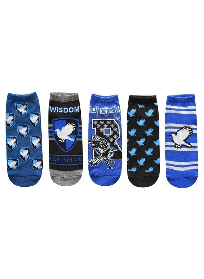 Harry Potter جوارب كاحل رافينكلو جونيورز/نساء 5 عبوات مقاس 4-10 - Image 1