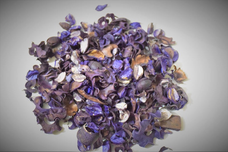 LandSlide | Potpourri | Scented Dried Flowers & Leaves for Home & Office Decorations | Light Blue | 250gm (Ocean) - Image 3