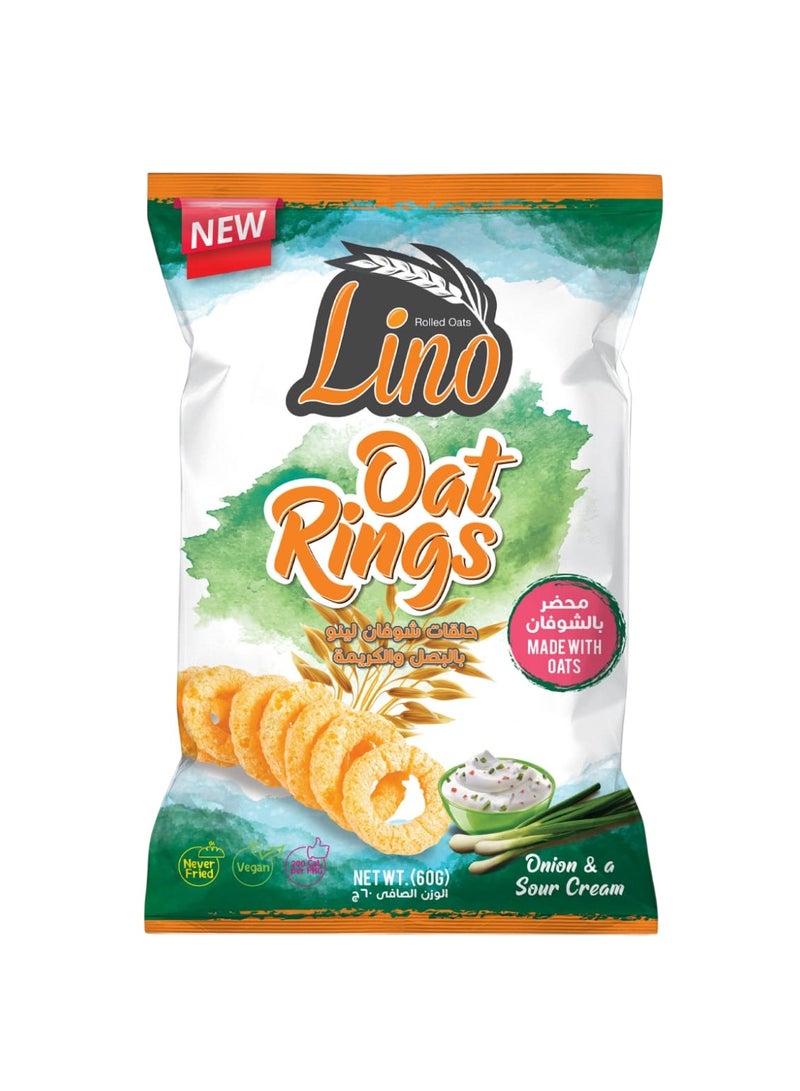 Lino Onion And Sour Cream Oat Rings - Image 1