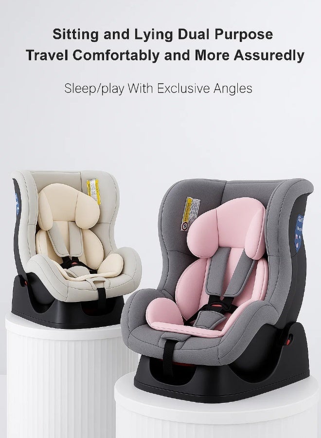 Toddler Car Seat 0 to 4 Years Adjustable Reclining Infant Car Seat Shock-Absorbing Cushion 360 Surround Protection Universal for Most Vehicles  - Image 2
