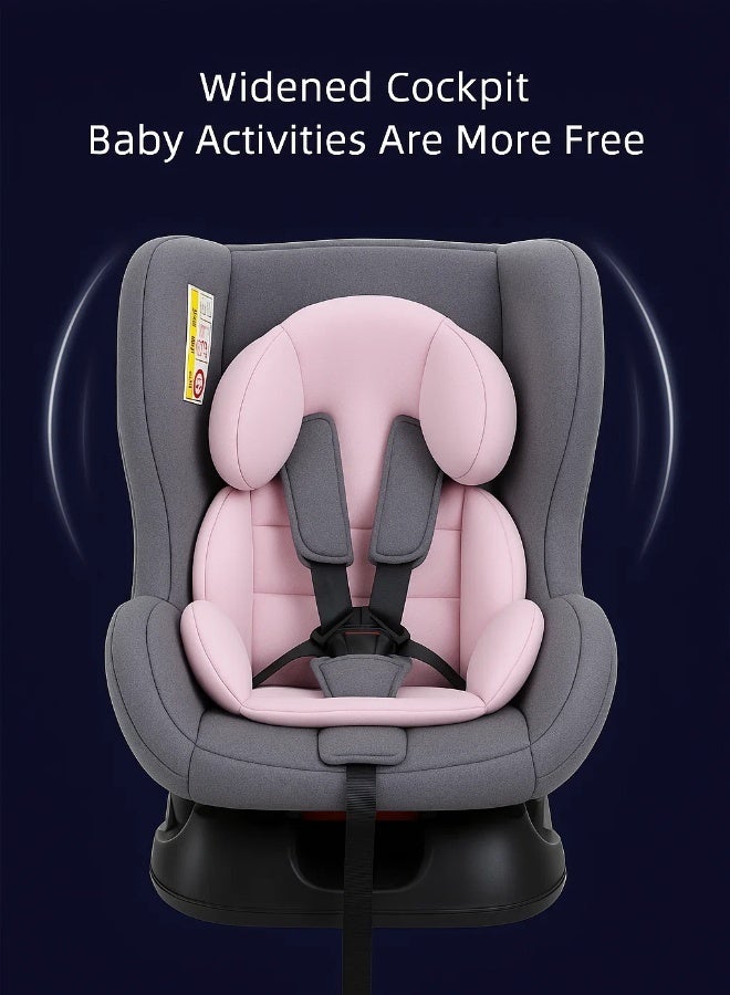Toddler Car Seat 0 to 4 Years Adjustable Reclining Infant Car Seat Shock-Absorbing Cushion 360 Surround Protection Universal for Most Vehicles  - Image 3