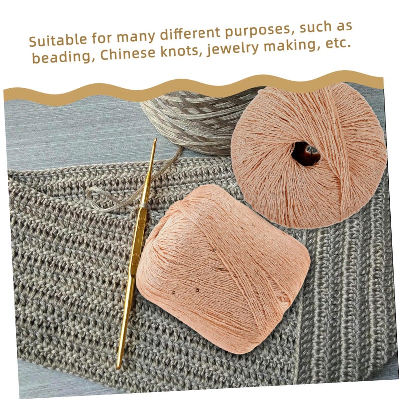 Soft Skin Friendly Crochet Yarn 1 Roll For Home Sewing Crafting All Skill Levels - Image 5