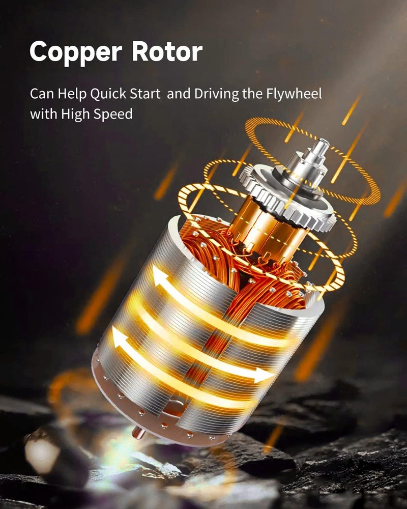 OCPTY Starter for Kohler 18-21 HP Engines - 12 Volt, CCW, 14-Tooth Pinion - Image 3