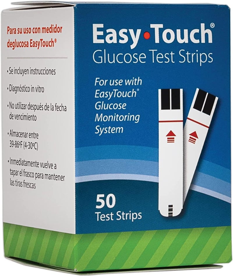 EasyTouch Glucose Test Strips 50 Count (3pack) - Image 2