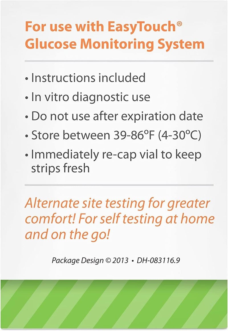 EasyTouch Glucose Test Strips 50 Count (3pack) - Image 4