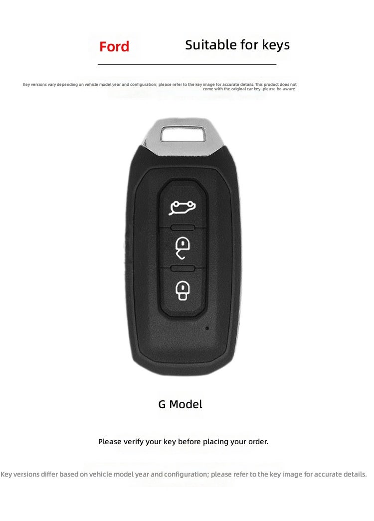 Ford Premium Zinc Alloy Key Case for Ford Territory S, Compatible with 22 Models - Remote Control Cover for 1.5T Vehicles - Image 2