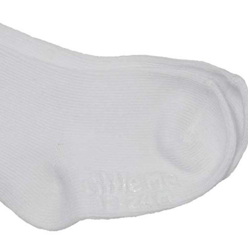 Little Me 20-Pack Newborn Baby Infant and Toddler Unisex Socks, 0-12/12-24 Months, Assorted Size Pack, White - Image 5