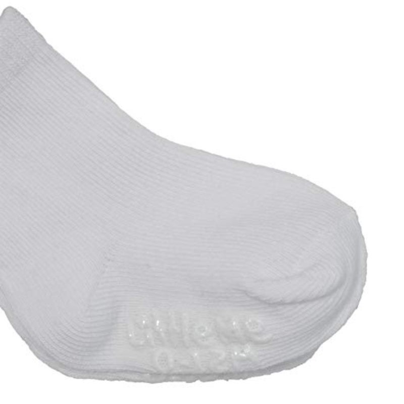 Little Me 20-Pack Newborn Baby Infant and Toddler Unisex Socks, 0-12/12-24 Months, Assorted Size Pack, White - Image 4