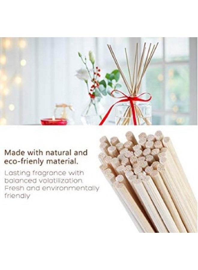 HOSSIAN HOSSIAN 100 Pcs Reed Diffuser Sticks Wood Rattan Reed Sticks Glass Bottle Refills for Diffuser Diffuser Diffuser Spa Aromatherapy (9''9'')  - Image 5