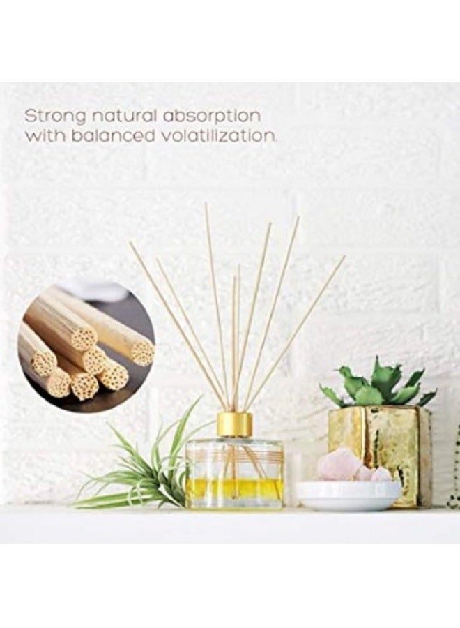HOSSIAN HOSSIAN 100 Pcs Reed Diffuser Sticks Wood Rattan Reed Sticks Glass Bottle Refills for Diffuser Diffuser Diffuser Spa Aromatherapy (9''9'')  - Image 4