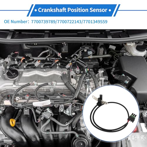 VekAuto 1 Pc Crankshaft Position Sensor for JEEP Cherokee XJ 2.5 4.0 4x4 1986-1990 Sturdy Metal Plastic Black Engine Crank CKP Sensor - Image 2