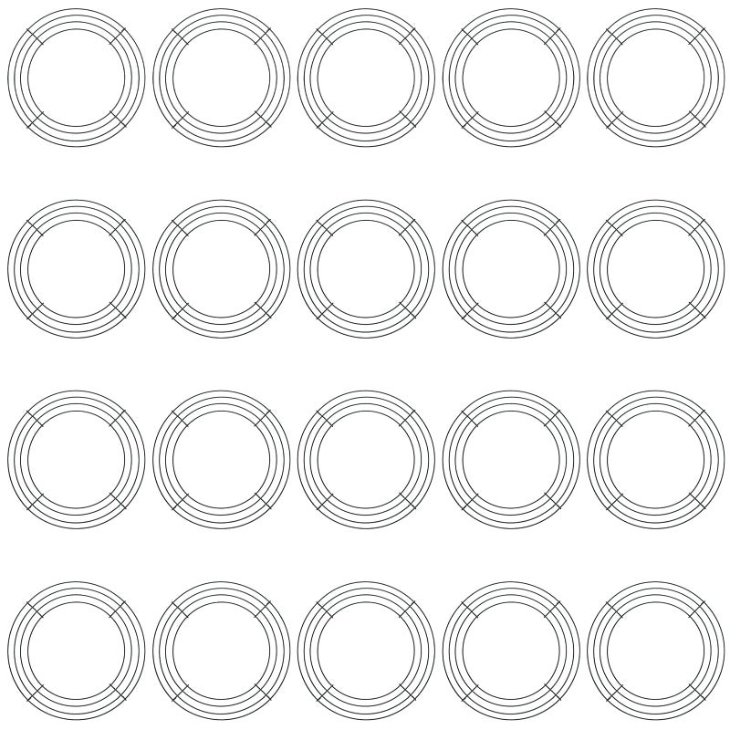 JAPCHET JAPCHET 20 Pack 10 Inch Round Wire Wreath Frames Metal Floral Wreath Frame Metal Wreath Rings for Christmas New Year Party Home Decor DIY Crafts Supplies Dark Green  - Image 1