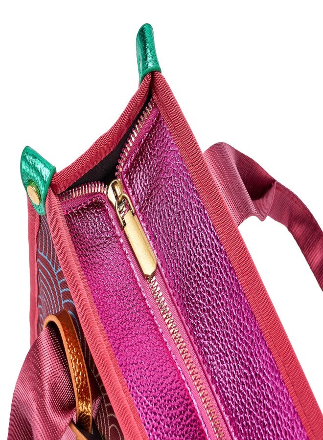 Molodo Canvas Tote Bag for Women Casaul Shoulder Bag Small Crossbody Satchel for Work Vacation - Image 3