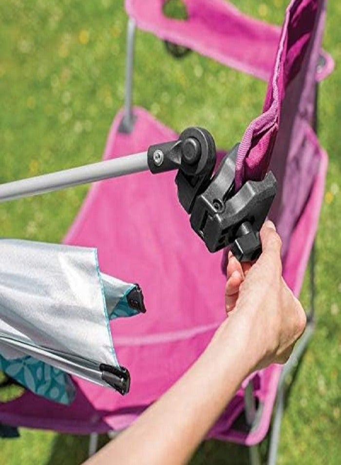 SKLZ Sport-Brella Versa-Brella SPF 50+ Protection Adjustable Umbrella with Universal Clamp - Image 4