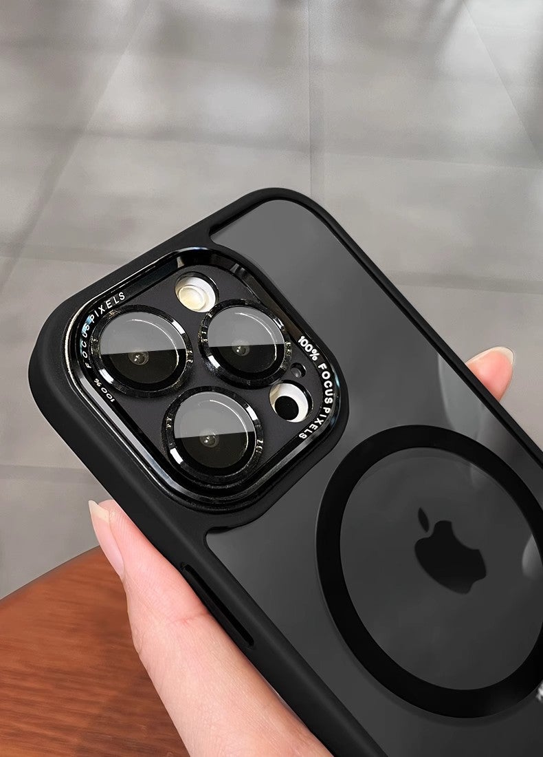 Suitable for Apple 16ProMax Magnetic Recharging Mobile Phone Case Full Coverage Drop-resistant iPhone15 with Lens Film 14 Protective Case - Image 5