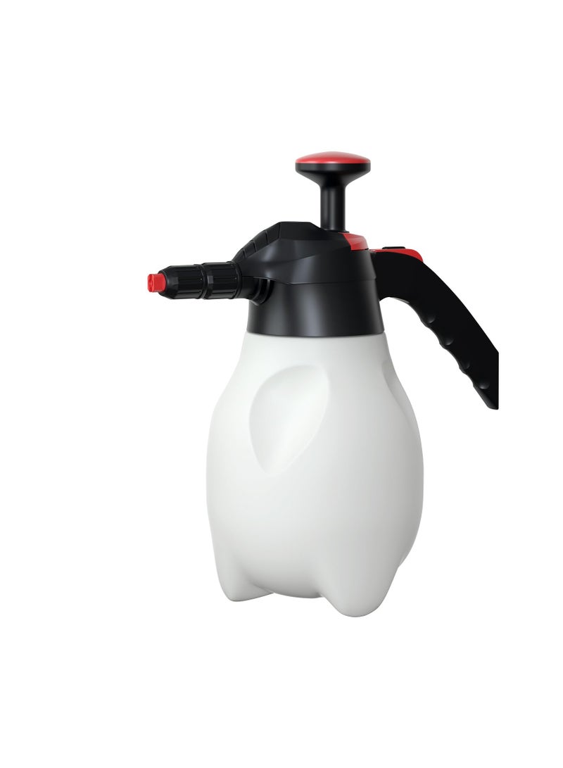 SYOSI 2L Car Wash Pump Foaming Sprayer, Portable Single Hand Pressure Foam Sprayer, 0.5 Gallon Hand Pump Foam Sprayer, Acid&Alka Resistant Sprayer Bottle for Home Cleaning, Car Detailing, Garden Watering - Image 1