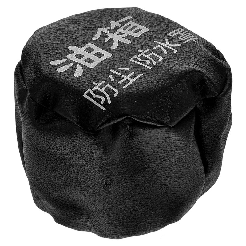 Universal Black Fuel Tank Cap Cover Dustproof Waterproof Seal Replacement for Trucks - Image 2