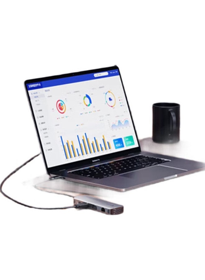 Yottamaster Type-C 3.2 Expansion Dock, Thunderbolt 4 Hub, 10Gbps Hub Splitter Converter, Compatible With Apple 15 Macbook, Huawei Laptops, Ipad - Image 2