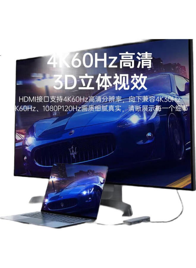 Yottamaster Type-C 3.2 Expansion Dock, Thunderbolt 4 Hub, 10Gbps Hub Splitter Converter, Compatible With Apple 15 Macbook, Huawei Laptops, Ipad - Image 3